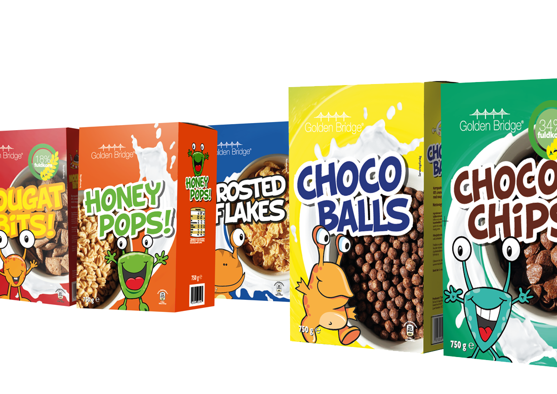 Cereals. Kids range