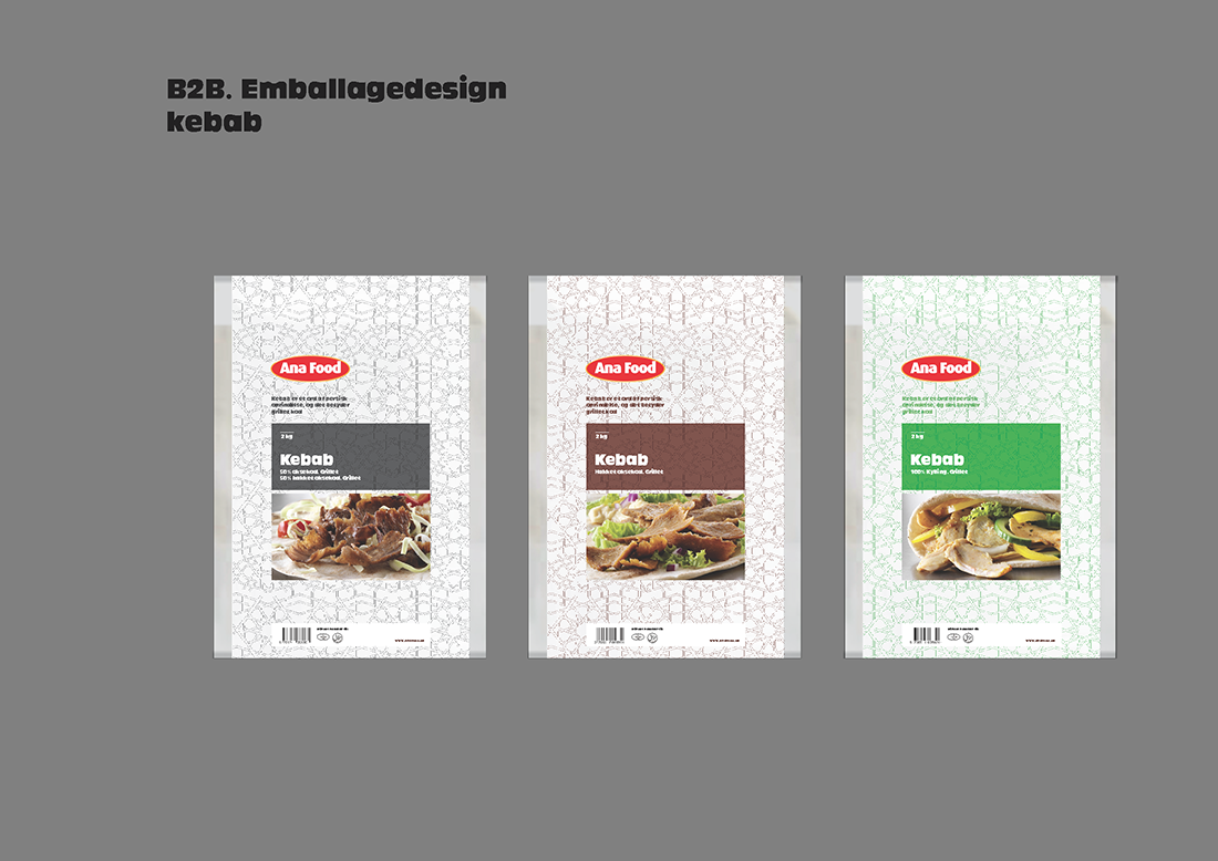 Kebab - grillet kød