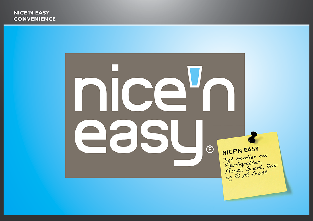 Nice'n easy concept